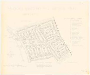 Dauerkleingartenanlagen, Dortmund-Hörde: Grundriss 1:1000