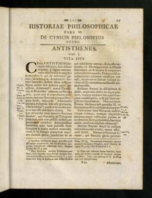 505-511, Antisthenes
