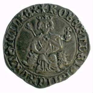 Münze, Gigliato, 1309 - 1343