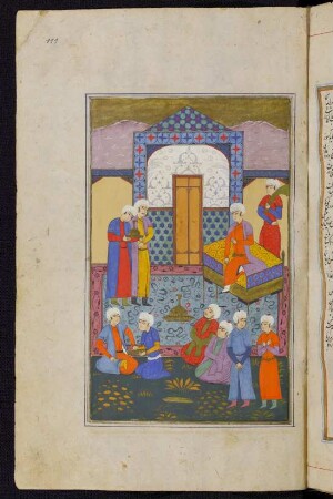 Illustration: Dīwān eines Prinzen