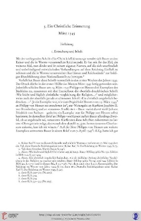 5. Ein Christliche Erinnerung, März 1545