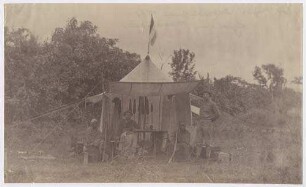 Hans Meyer Expedition 1887, Lager in Marangu