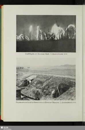 Regimentsunterstand des Kommandeurs Mitte vor Bapaume. 2. Sommeschlacht 1916