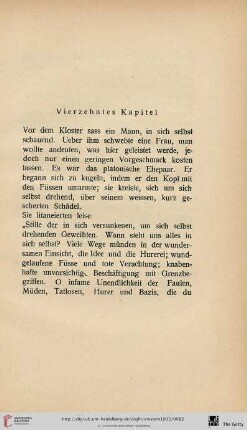 Vierzehntes Kapitel