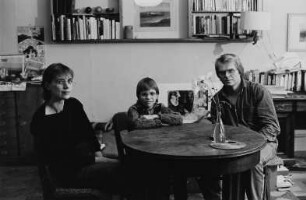 Familie K.K. am Eßtisch