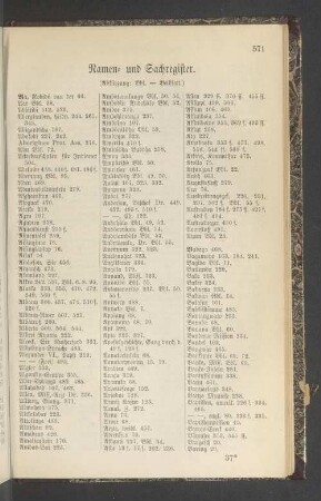 Namens- und Sachregister