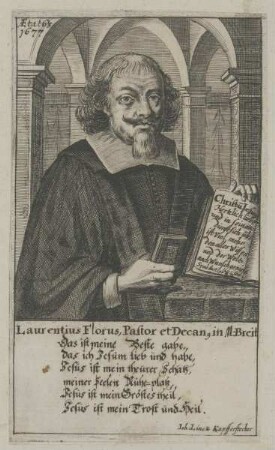 Bildnis des Laurentius Florus