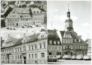 Pulsnitz. Markt, Kulturhaus, Kirche