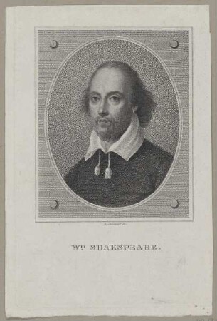 Bildnis des Wm. Shakspeare
