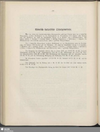 Römisch-katholische Schulgemeinde