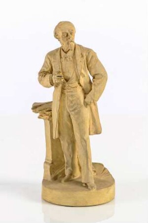 Porträtstatuette des Pianisten, Komponisten und Dirigenten Hans von Bülow (1830-1894)