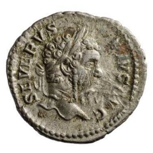 Münze, Denar, 209 n. Chr.