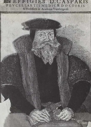 Bildnis des Arztes und Professors in Wittenberg Kaspar Peucer
