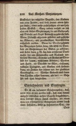 Spruechwoerter und Sentenzen