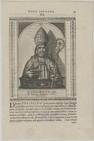 Bildnis des St. Udalricus