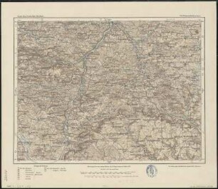 Bl. 578: Weißenburg in Bayern, 1913 : 578 : Weissenburg in Bayern. - Hrsg. 1913. - Berlin , 1913. - 1 Kt. : mehrfarb.