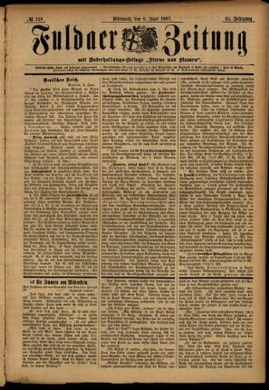 Ausgabe vom Mittwoch, den 09. Juni 1897.