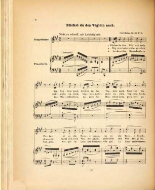 Drei Lieder : für eine Singstimme mit Begleitung des Pianoforte ; op. 30