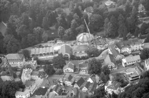 Badenweiler: Markgrafenbad, Richtfest des Neubaues