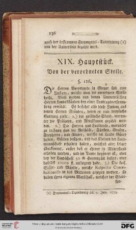 XIX. Hauptstück
