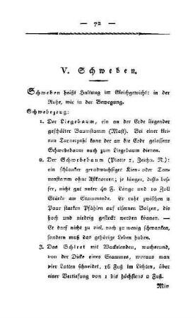 V. Schweben