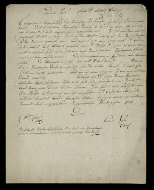 Nr. 21: Brief von Karl Otfried Müller an seinen Vater, Breslau, 6.6.1819