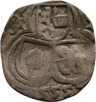 Münze, 2 Pfennig, 1555