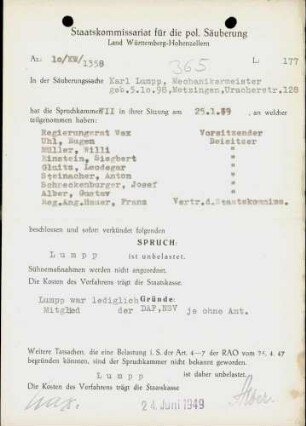 Lumpp, Karl