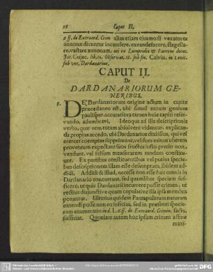 Caput II. De Dardanariorum Generibus