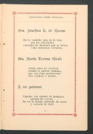 Sra. Josefina L. de Maeso