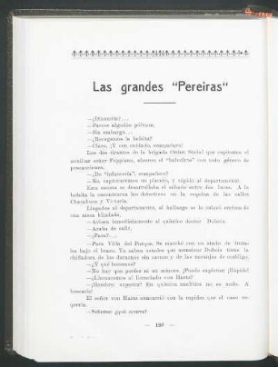 Las grandes "Pereiras"
