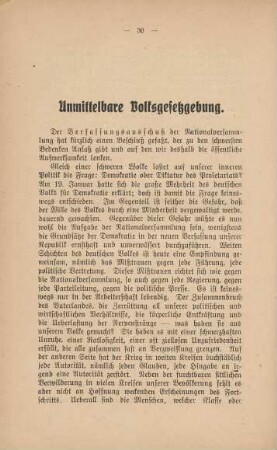 Unmittelbare Volksgesetzgebung