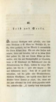 37. Leib und Seele