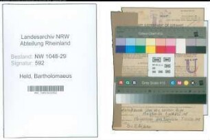 Entnazifizierung Bartholomaeus Held , geb. 23.10.1894 (Beamter)