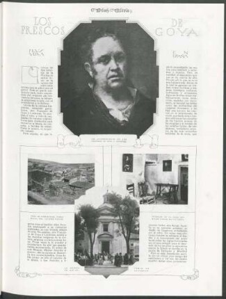 Plus Ultra en España - Los frescos de Goya