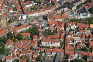 Arnstadt : Schulplan, Kloster und Prinzenhof, Parkplatz Rosenstraße, Johannisgasse