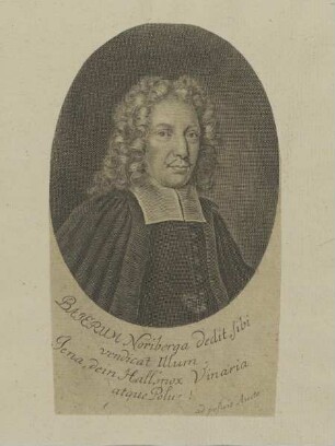 Bildnis des Johann Wilhelm Baierus