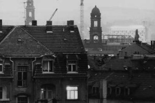 Blick über die Theresienstraße zum Stadtzentrum