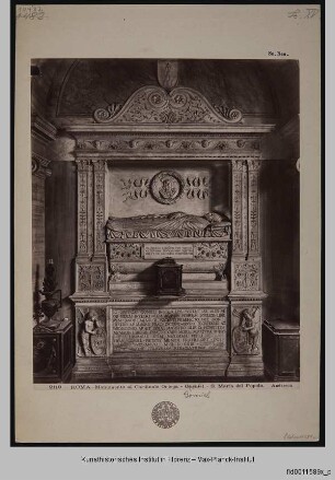 Grabmonument des Juan Ortega Gomiel, Bischof von Burgos (+1503)