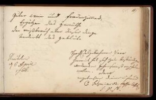 Eintrag (Rinteln, 06.04.1766)