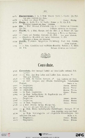 Convolute (Nr. 4196-4390)
