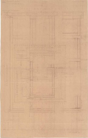 Fischer, Theodor; Bad Tölz (Bayern); Gewerbehalle - Schaltertisch (Schnitte)