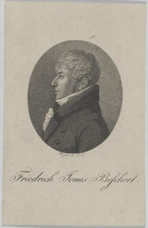 Bildnis des Friedrich Jonas Beschort