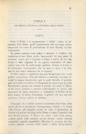 Lavori parlamentari del nuovo Codice Penale, Italiano, 3