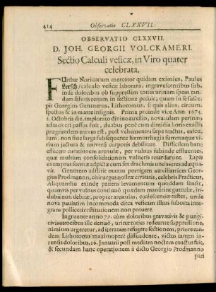 D. Joh. Georgii Volckameri
