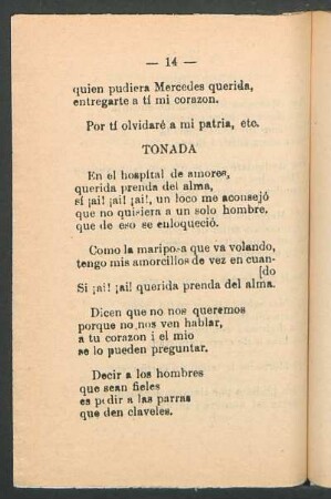 Tonada