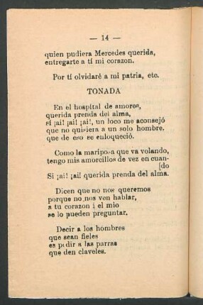 Tonada