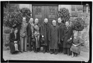 Königstein. Gruppenbild mit geistlichen Vertretern der katholischen Kirche