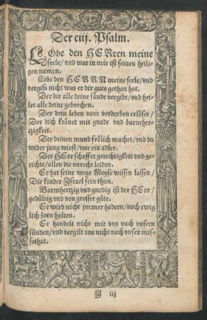 Der ciii. Psalm.