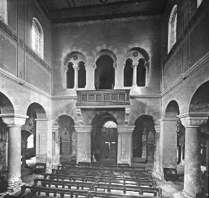 Bad Gandersheim, Münsterkirche, nach Westen